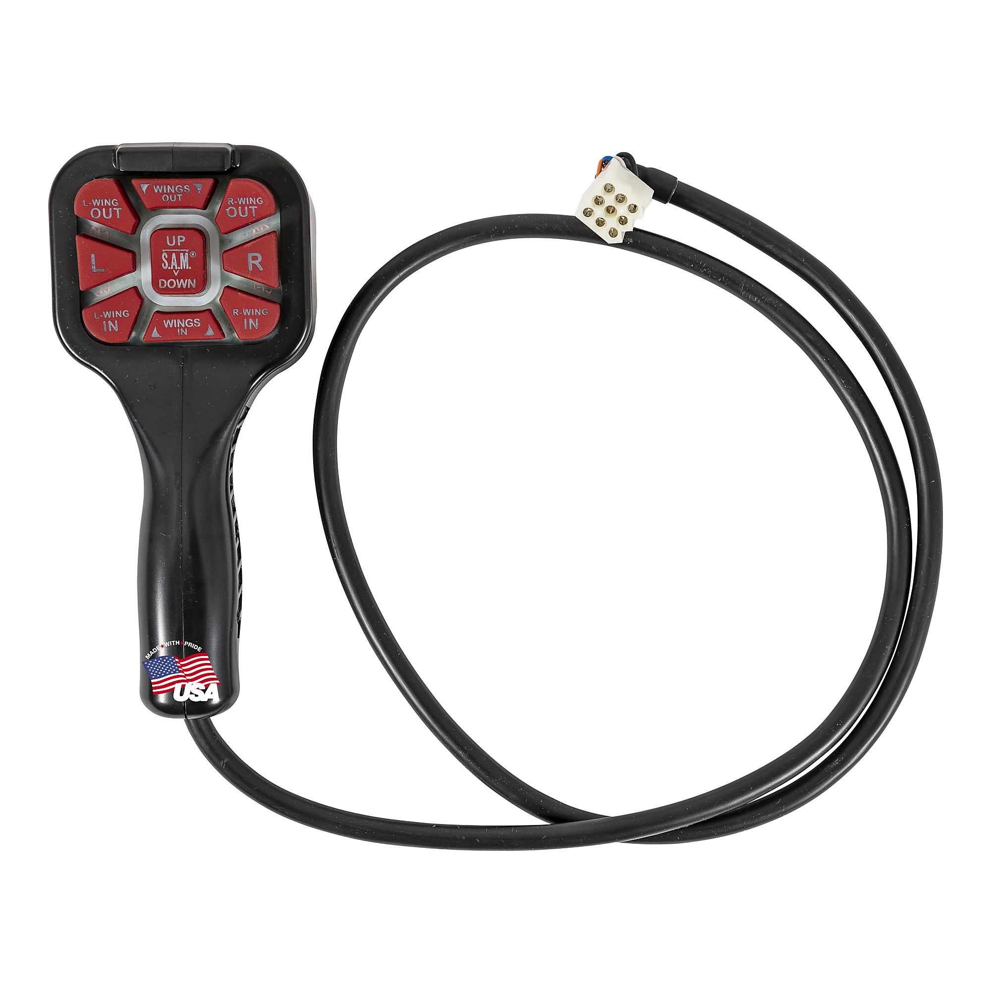 Buyers SAM, SAM V-Blade Plow Controller for Boss Snow Plows, Indicator Light, Model# 1306972